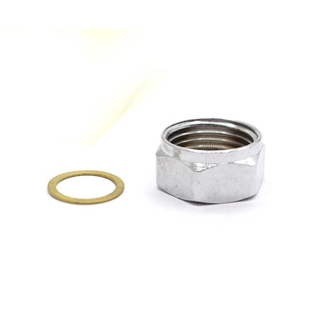 Thrifco Plumbing 1/2 Inch Slip Joint Nut W/Washer 4400214